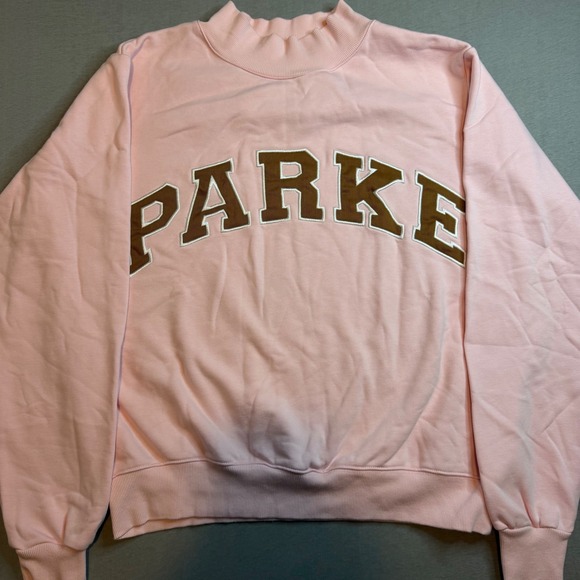 Parke Tops - PARKE Pink Crewneck Sweatshirt